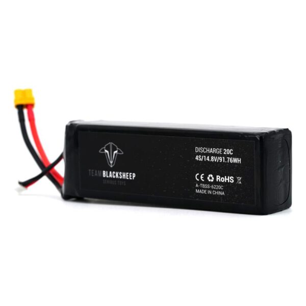 TBS CAIPIRINHA 2 6200MAH 4S LIPO BATTERY - Image 2