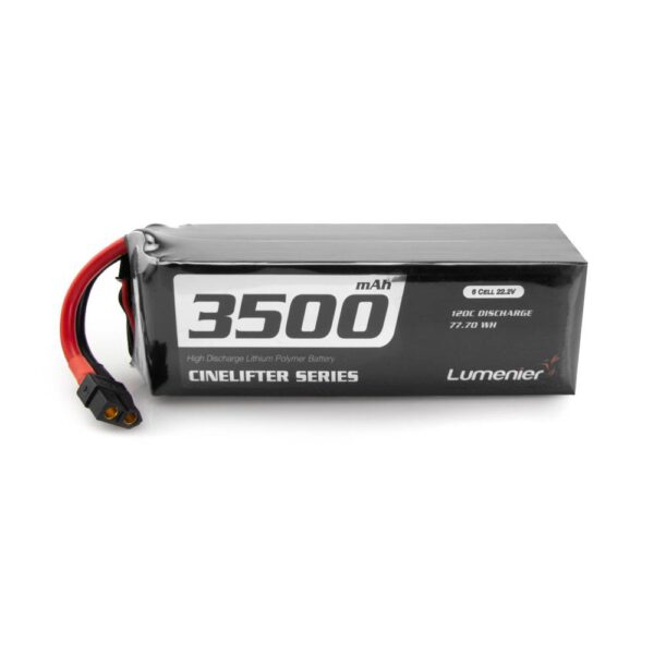 Lumenier 3500mAh 6S 120c CineLifter LiPo Battery XT60