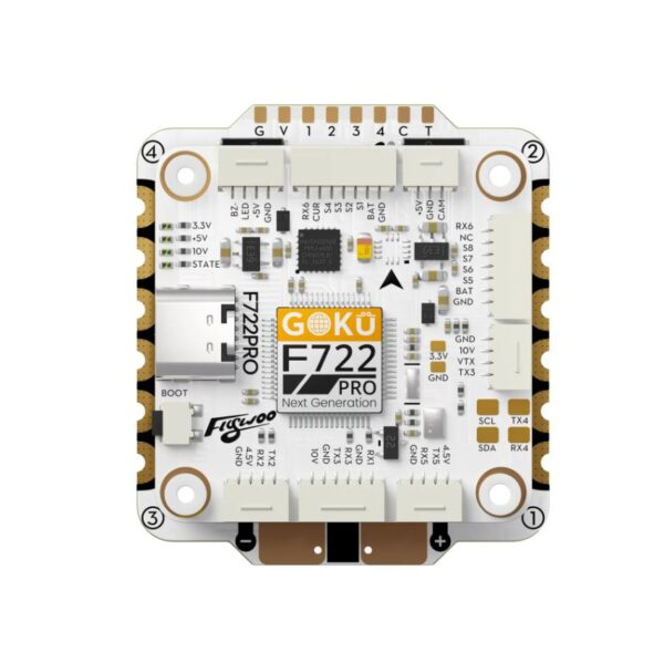 GOKU F722 Pro V2 55A 32Bit 128K 30X30 Stack Plug&Play O4 / O4 Pro