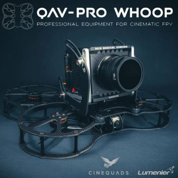 Lumenier QAV-PRO Whoop 5" Cinequads Edition - Frame Kit - Image 19