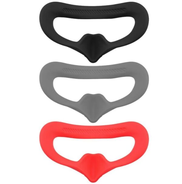 Eye Pad Silicone Protective Cover For DJI Avata Goggles 2 - Grey - Image 3