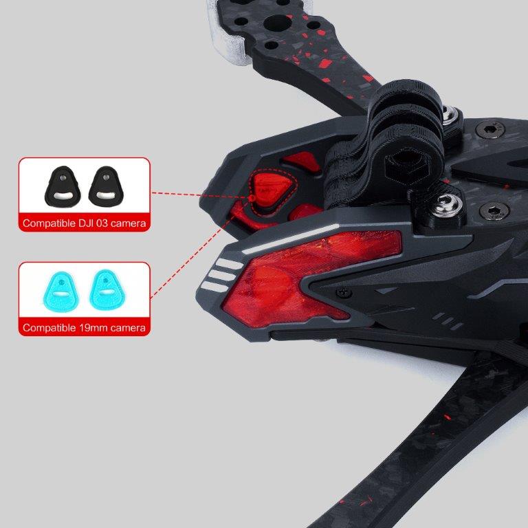Axisflying Manta 5 Pro Frame Kit - Squashed X - Image 3