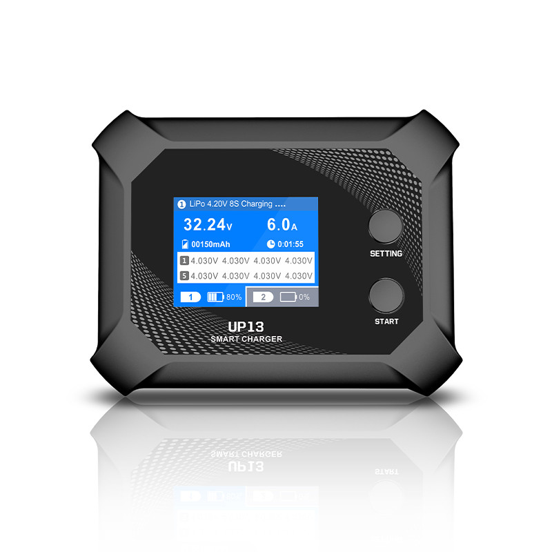 UP13 200W, 10A Smart Dual Channel AC Charger - 8S - Image 3